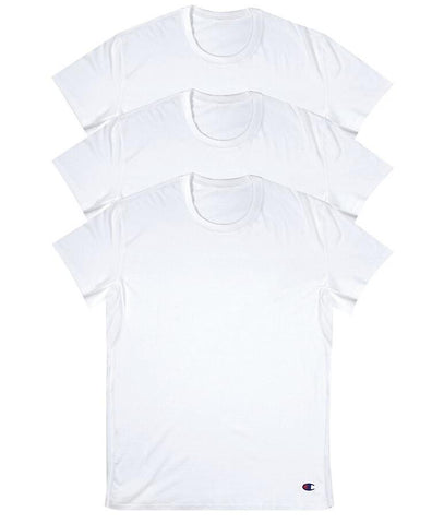 Champion 3pk Cotton Crew Neck Tee - Mens