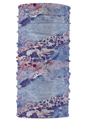 Buff Coolnet UV Realtree Wav3 Blue Red - Adult