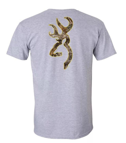 Browning Realtree Buckmark Graphic Tee - Mens