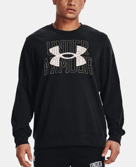 UA Rival Terry Logo Crew - Mens