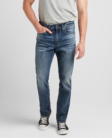 Eddie Relaxed Fit Tapered Leg Jeans - Mens