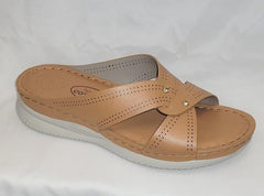 Soft Comfort Slip On Wedge Sandals - Womens