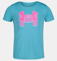 UA Layered Logo Shirt(2t-4t) - Girls
