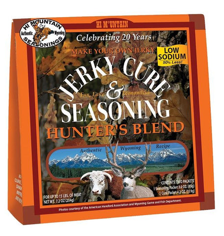 Hunter's Blend Low Sodium Jerky Kit