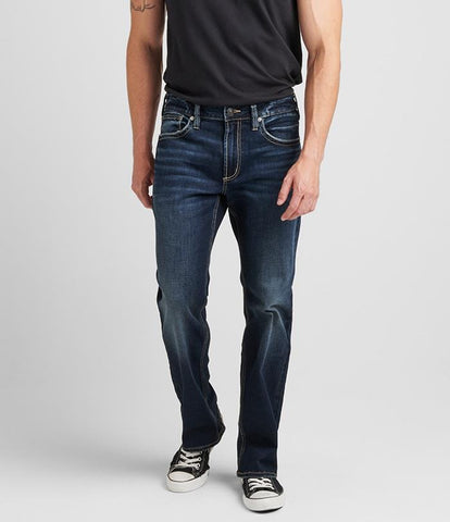 Zac Relaxed Fit Straight Leg Jeans - Mens