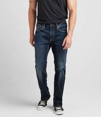 Zac Relaxed Fit Straight Leg Jeans - Mens