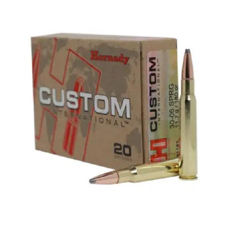 Custom International 30-06 Springfield 180 Gr., SP - 20 Count