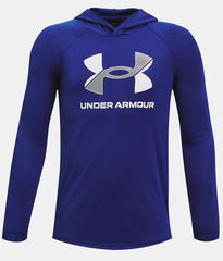 UA Tech Big Logo Hoodie - Boys