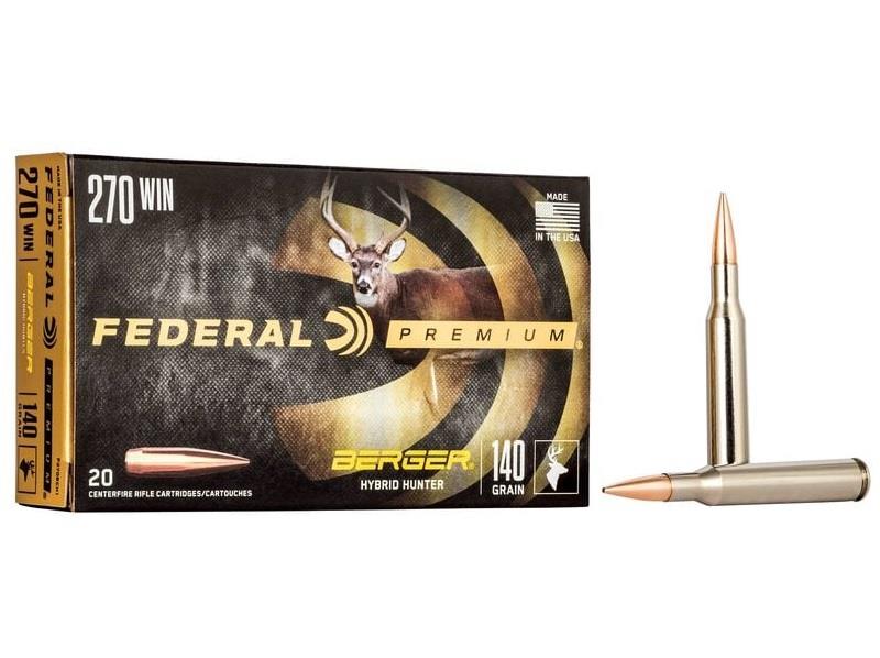 Berger Hybrid Hunter 270 Win 140 Grain