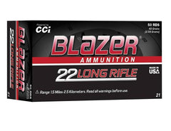 Blazer Rimfire 22LR, 40 Grain - 50 Qty