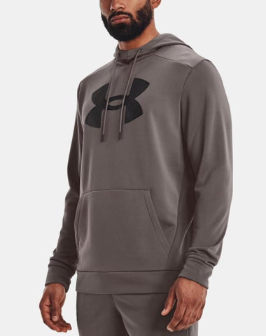 UA Armour Fleece Big Logo Hoodie - Mens