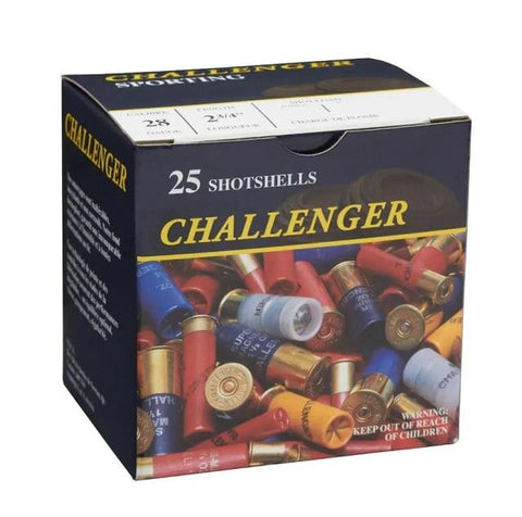 Challenger Game Load 28 Gauge 2-3/4'' , 3/4OZ #6 Shot