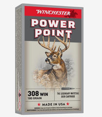 Winchester Power-Point 308 Win, 180 Grain - 20 Rounds