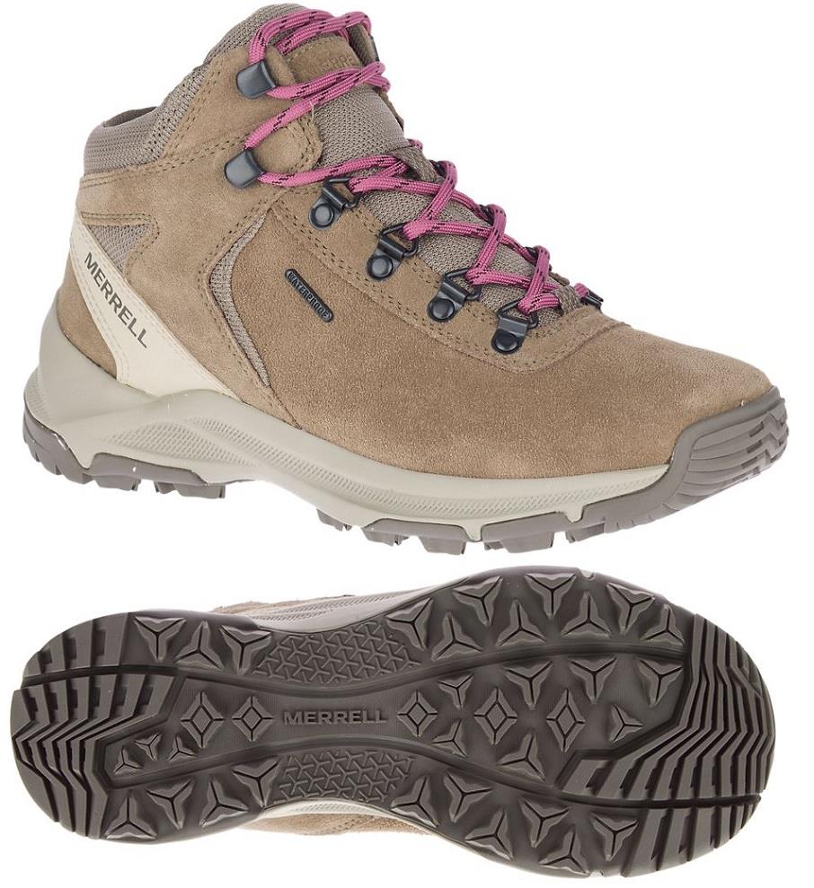 Merrell Erie Mid Waterproof Hikers - Womens