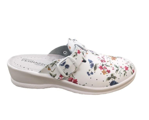 Soft Comfort Slip On Floral Clog - Womens