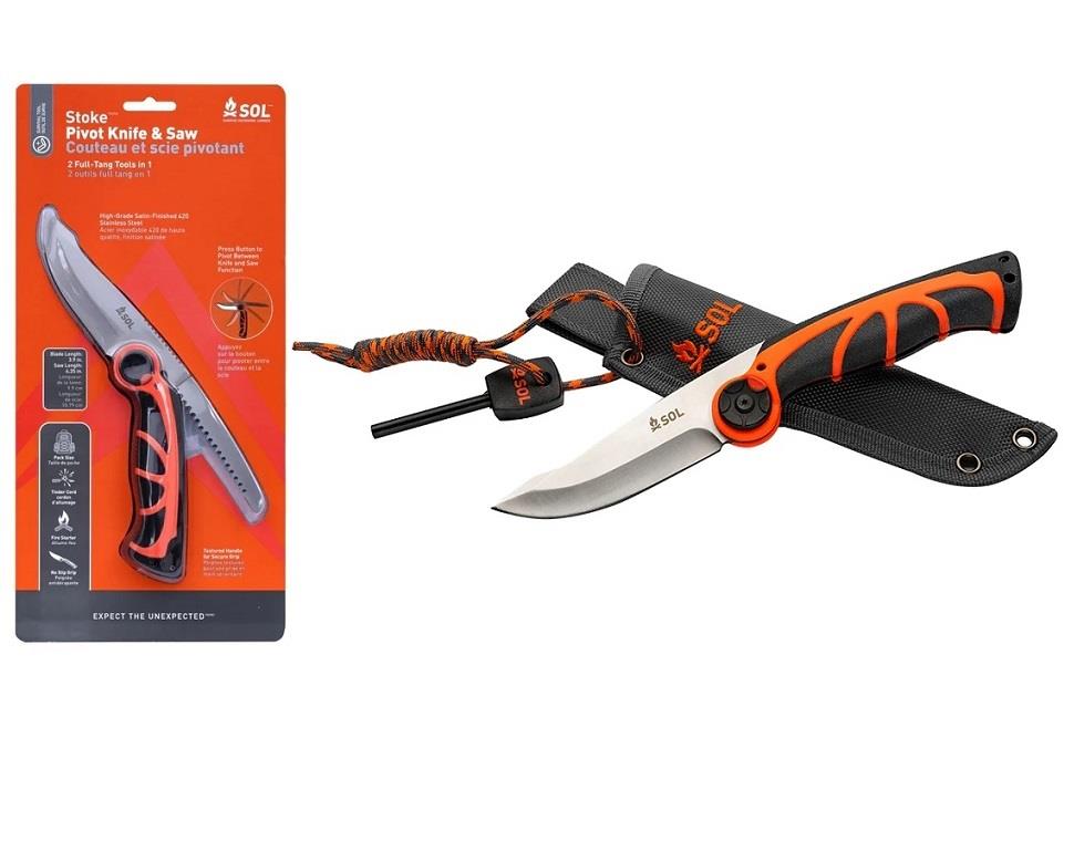 SOL Stoke Pivot Knife &amp; Saw