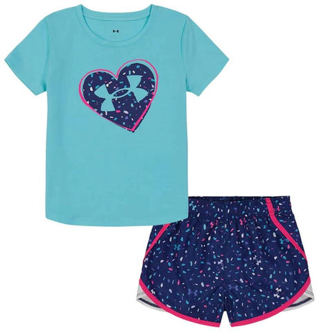 UA Infant Sprinkle Shorts Set(12m-24m) - Girls