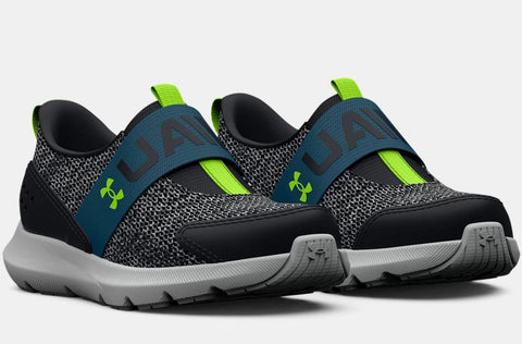 UA Surge 3 Slip Running Shoes - Boys