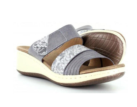 Soft Comfort Valcro Strap Sandals - Womens