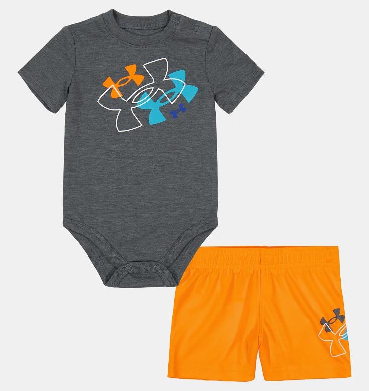UA Floating Logo Set(0/3M to 9/12M) - Boys