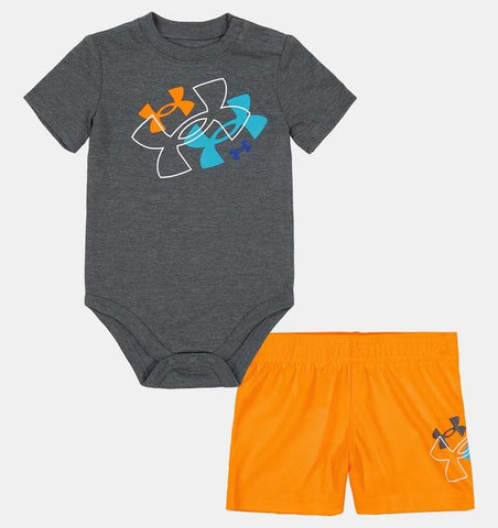 UA Floating Logo Set(0/3M to 9/12M) - Boys