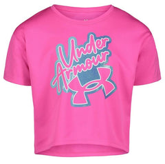 UA Gradient Knockout Logo Cropped(2t-4t) - Girls