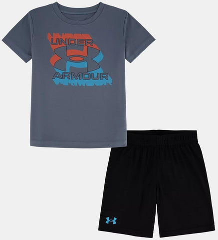 UA Double Zone Logo Set(2t-4t) - Boys