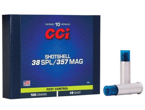 Pest Control Shotshell 38 Spl/357 Mag #9 Shot - 10 Cou