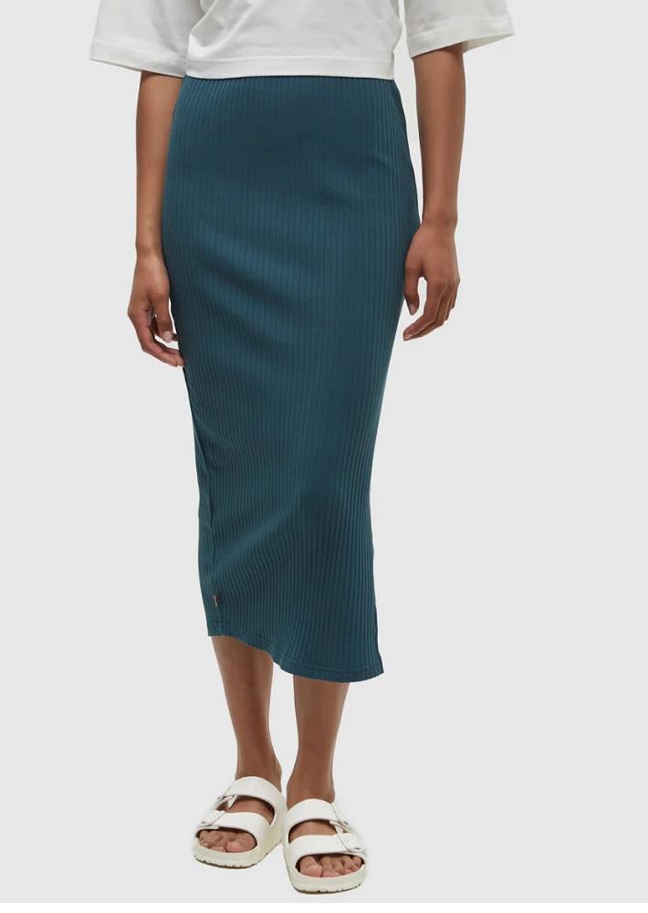 Ten Tree Knit Rib Skirt - Womens