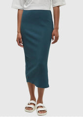 Ten Tree Knit Rib Skirt - Womens