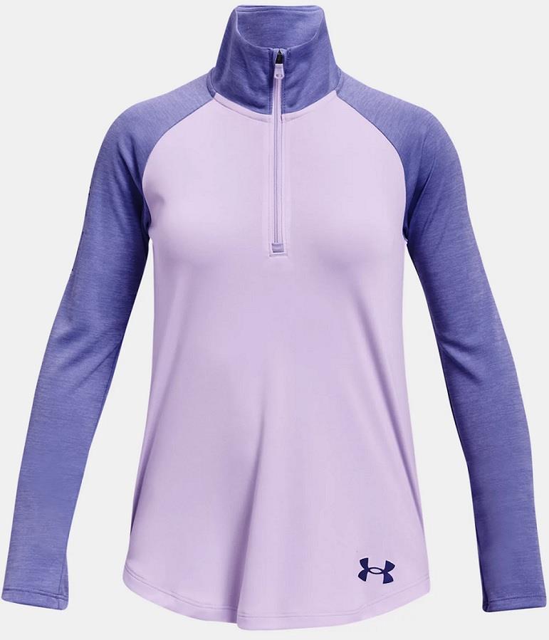 UA Tech Graphic 1/2 Zip - Girls