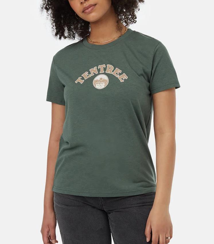 Ten Tree Wordmark Patch T-Shirt - Womens