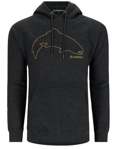 Simms Trout Outline Hoody - Mens