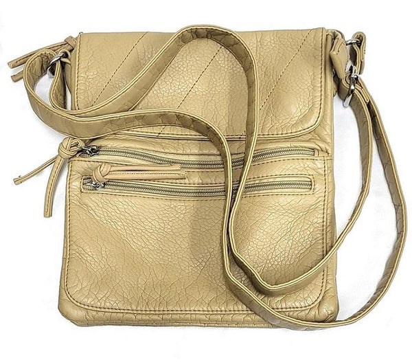 Crossbody Double Front Pocket