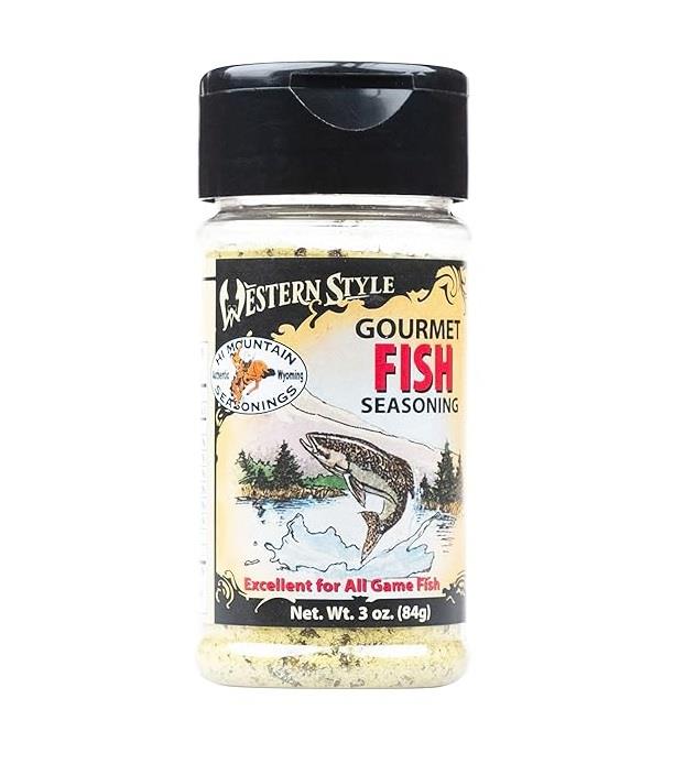 Gourmet Fish Seasoning 3 oz.