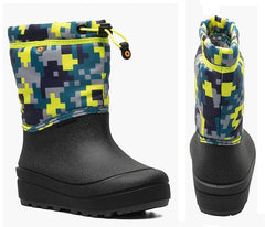 Bogs Snow Shell Med. Camo Winter Boots - Kids