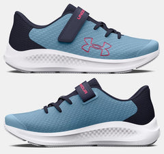 UA Pursuit 3 AC Big Logo Running Shoes - Girls