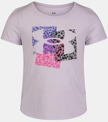 UA Spotted Halftone Logo (2t-4t) - Girls