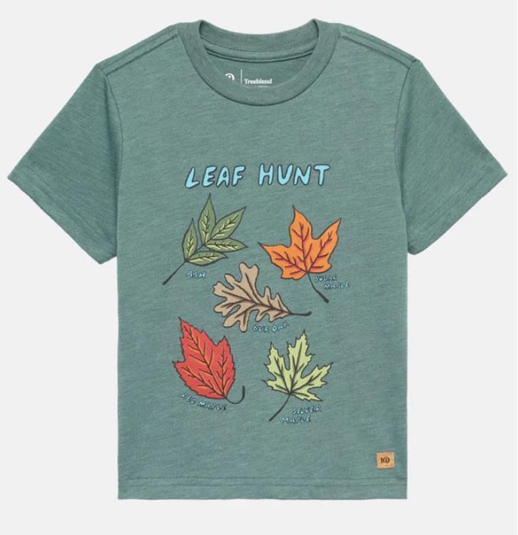 Ten Tree Leaf Hunt T-Shirt - Kids