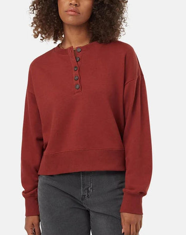 Ten Tree TreeTerry Henley Crew - Womens