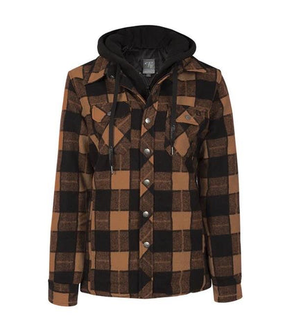 P&F Quilted Work Shirt/Jacket - Womens