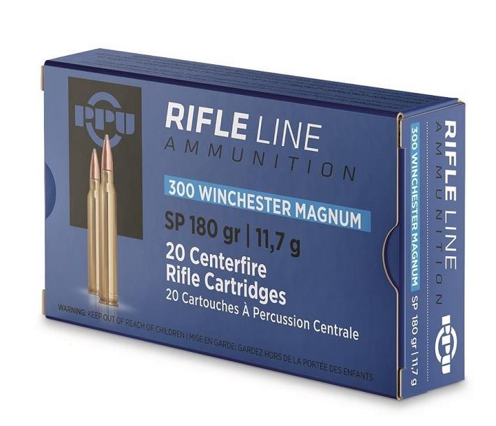 PPU 300 Win Mag 180Gr SP  - 20Rds