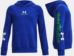 UA Rival Fleece Graphic Hoodie - Boys