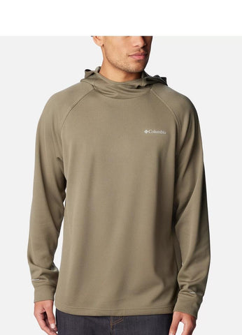 Columbia Black Mesa Waffle Knit Hoodie - Mens