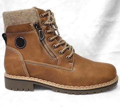 Frontier North Laced & Side Zip Boots - Womens