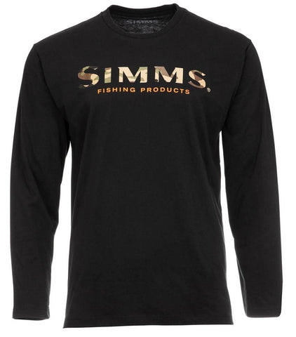 Simms Logo LS Shirt - Mens