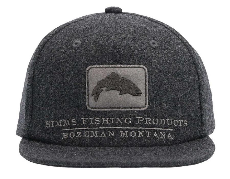 Simms Wool Trout Icon Cap  - Mens