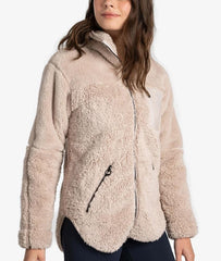 Lole Yana Full Zip Fleece Cardigan - Womens