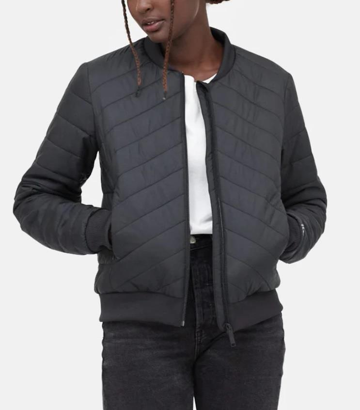 Ten Tree Cloud Shell Bomber Jacket - Womens