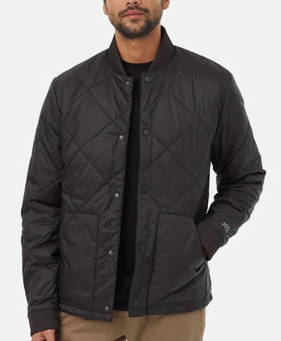 Ten Tree Diamond Padded Bomber Jacket - Mens